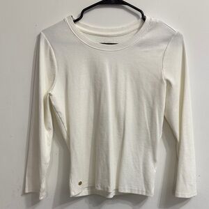 Lilly Pulitzer Cream Ribbed Top